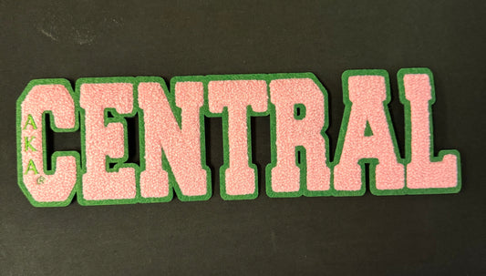 CENTRAL Chenille Patch